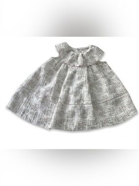 Sophie & Lucas girl's floral dress with ties at the back.  Size 3M.